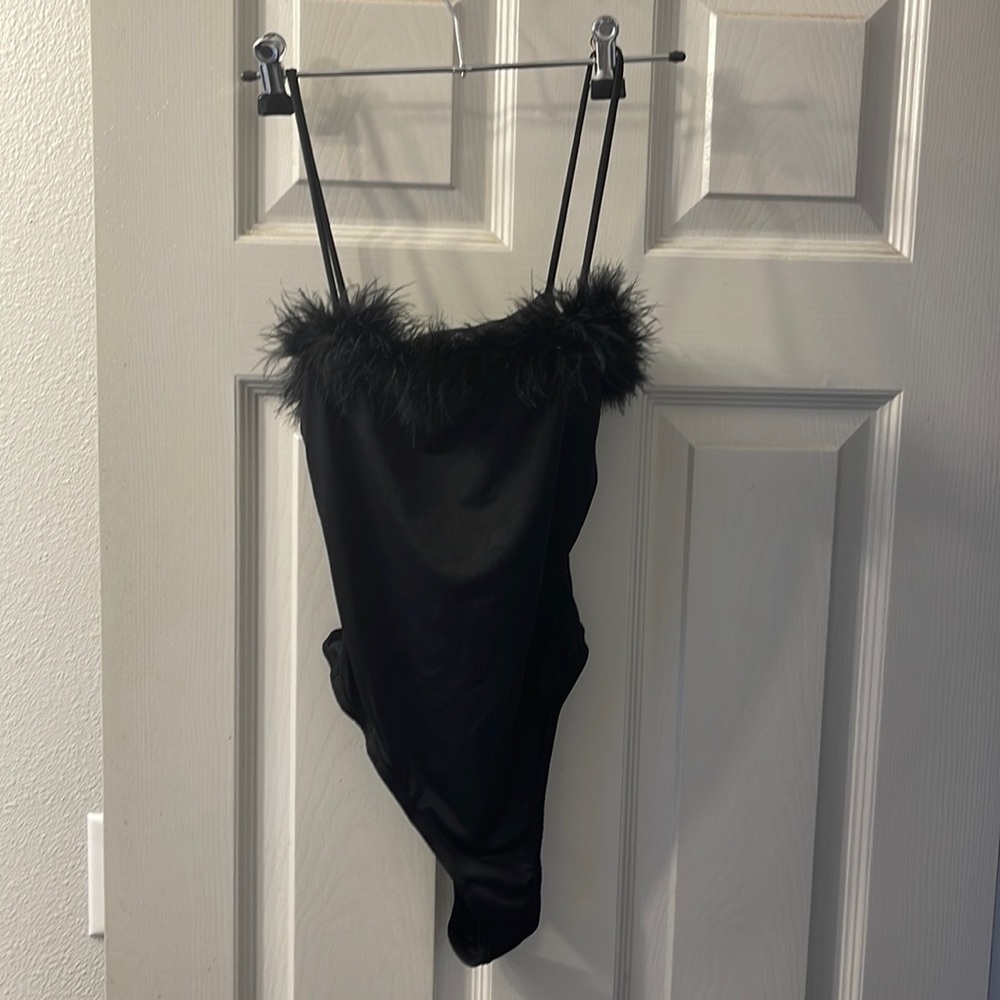 Fashionova Fur Body Suit